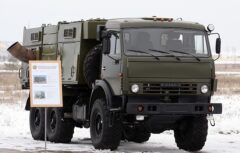 کامیون دودساز مدل TDA-3 ساخت روسیه