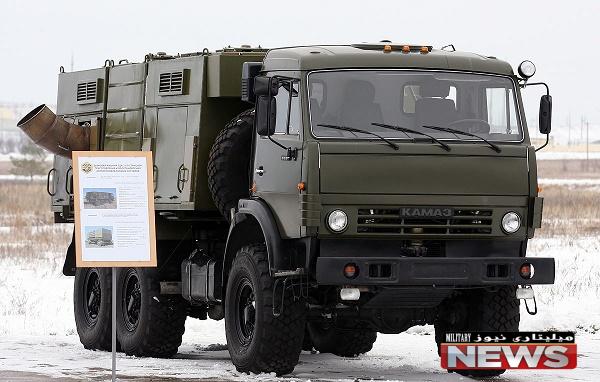 کامیون دودساز مدل TDA-3 ساخت روسیه